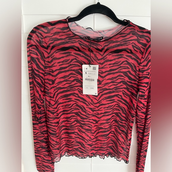 Zara Tops - Zara rock star top